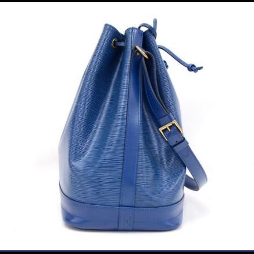 Louis Vuitton Noe Blue Bag